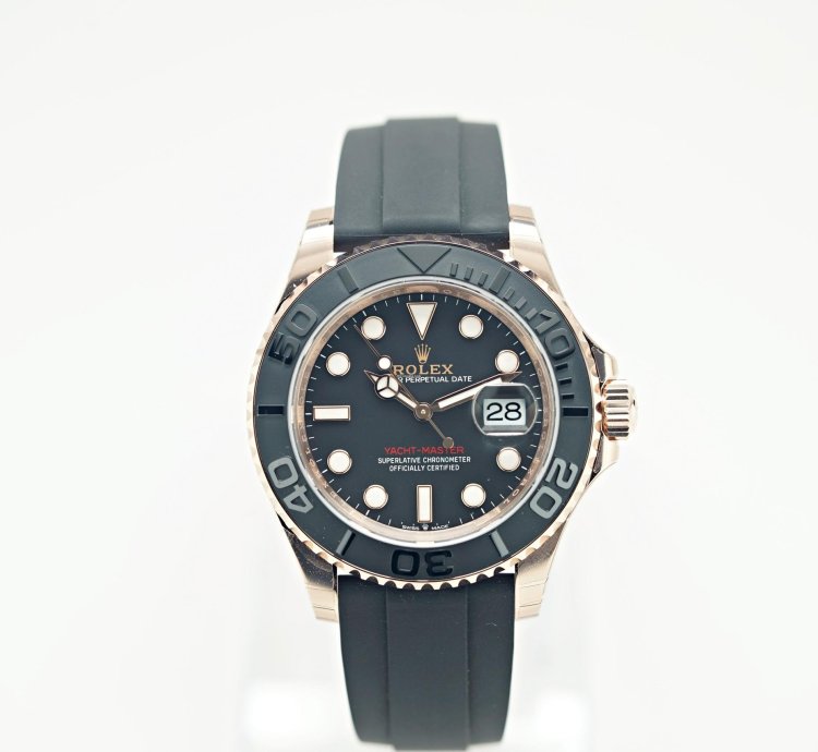 Rolex Yacht-master 40 2025 New Everose Gold Oysterflex 126655