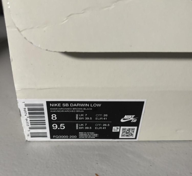 Supreme Nike Sb Desert Camo Air Darwin Shoes