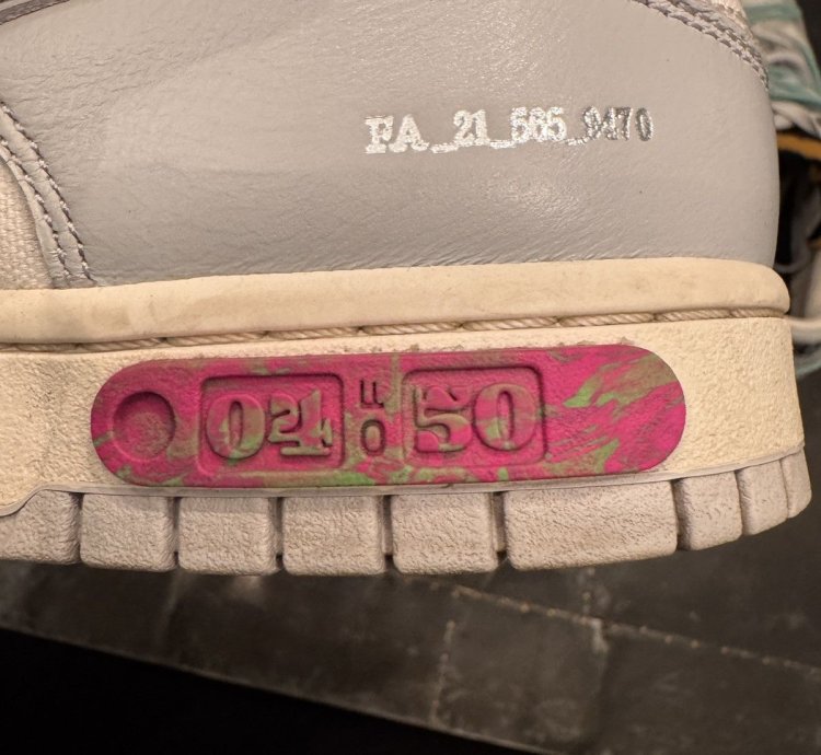 Nike Off-white Dunk Lot 4 Size 11