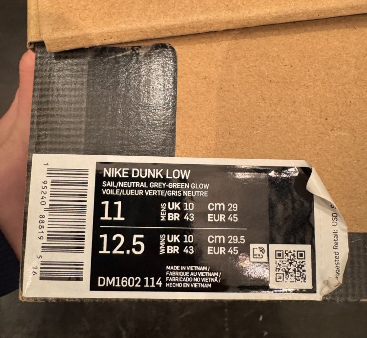 Nike Off-white Dunk Lot 4 Size 11