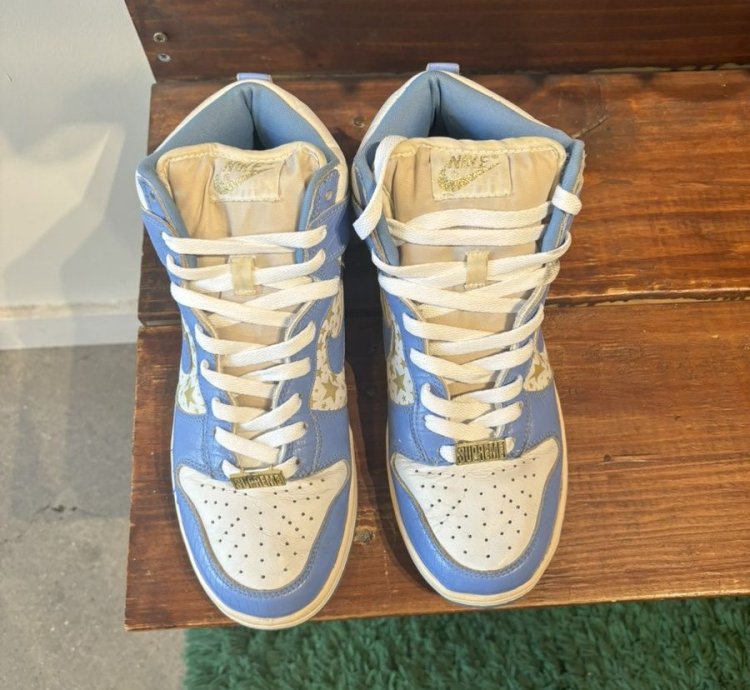 Supreme Nike Sb Dunk High Blue