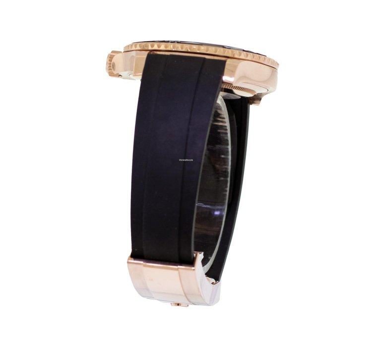 Rolex Yacht-master 40 40mm Rose Gold Black Dial Black Bezel 126655