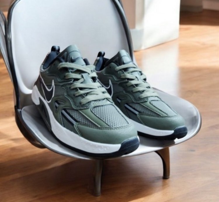 Nik E Air Jam Green Running Shoes