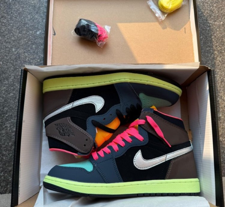 Nik E Air Jordan 1 Bio Hack Basketball Sneakers Semi Ua