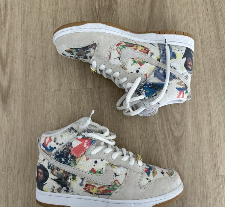 Supreme Nike Sb Dunk High Rammallzee
