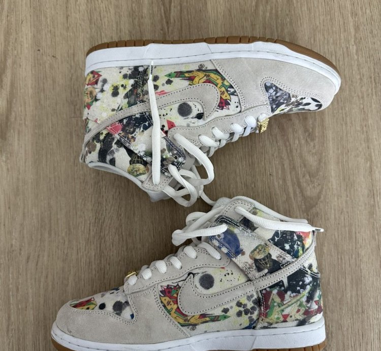 Supreme Nike Sb Dunk High Rammallzee