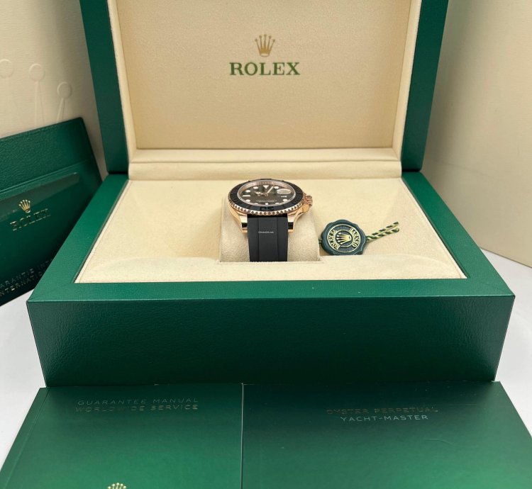 Rolex Yacht-master 40 40mm Rose Gold Oysterflex 126655 Unworn 2024