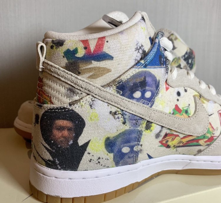 Supreme Nike Sb Dunk High Rammellzee