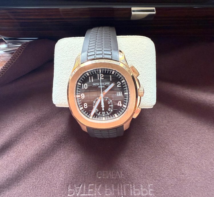Patek Philippe Aquanaut Chronograph 5968- 001 Full Set