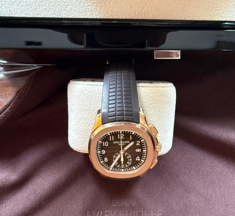 Patek Philippe Aquanaut Chronograph 5968- 001 Full Set