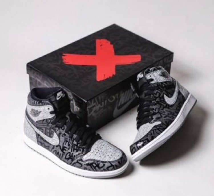 Nik E Air Jordan 1 High Rebellionaire Basketball Sneakers Semi Ua