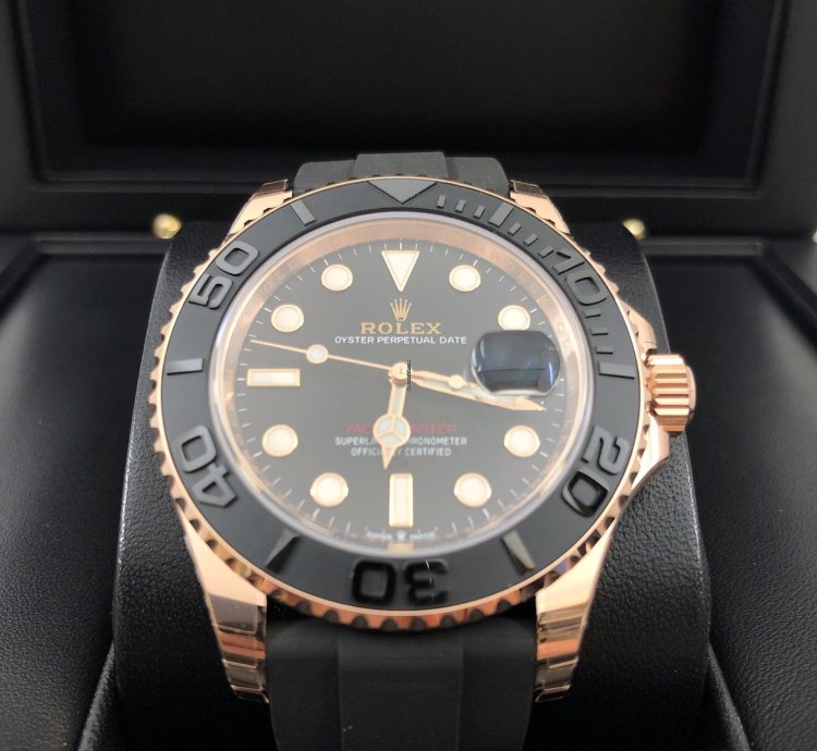 Rolex Yacht-master 40 Basel One Yacht-master 40mm 126655 Rubber Rose Gold