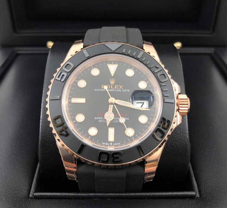 Rolex Yacht-master 40 Basel One Yacht-master 40mm 126655 Rubber Rose Gold