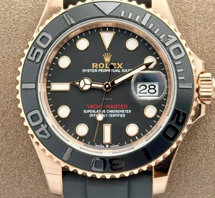 Rolex Yacht-master 40 Ceramic Rose Gold