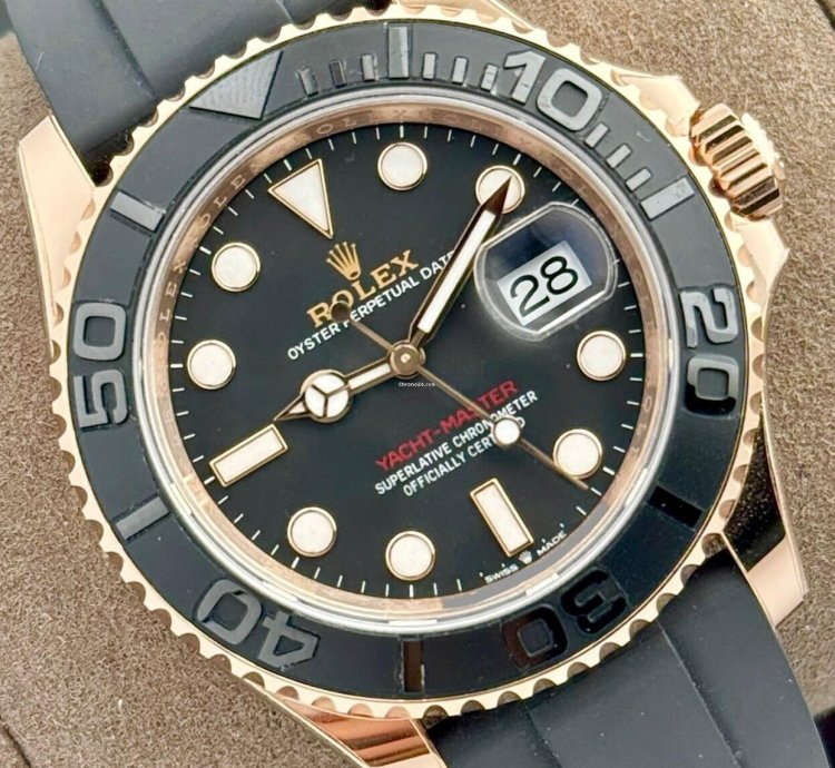 Rolex Yacht-master 40 Ceramic Rose Gold