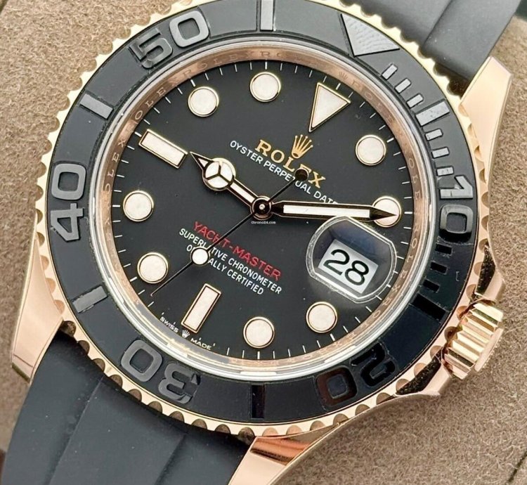 Rolex Yacht-master 40 Ceramic Rose Gold