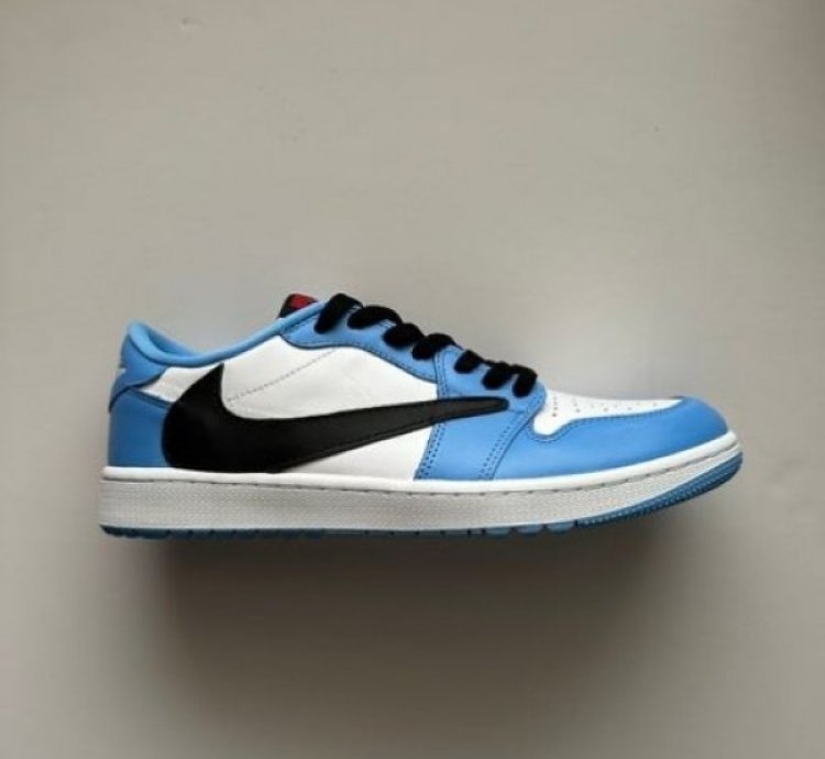 Nik E Air Jordan 1 Low X Og Sp Travis Scott University Sneakers