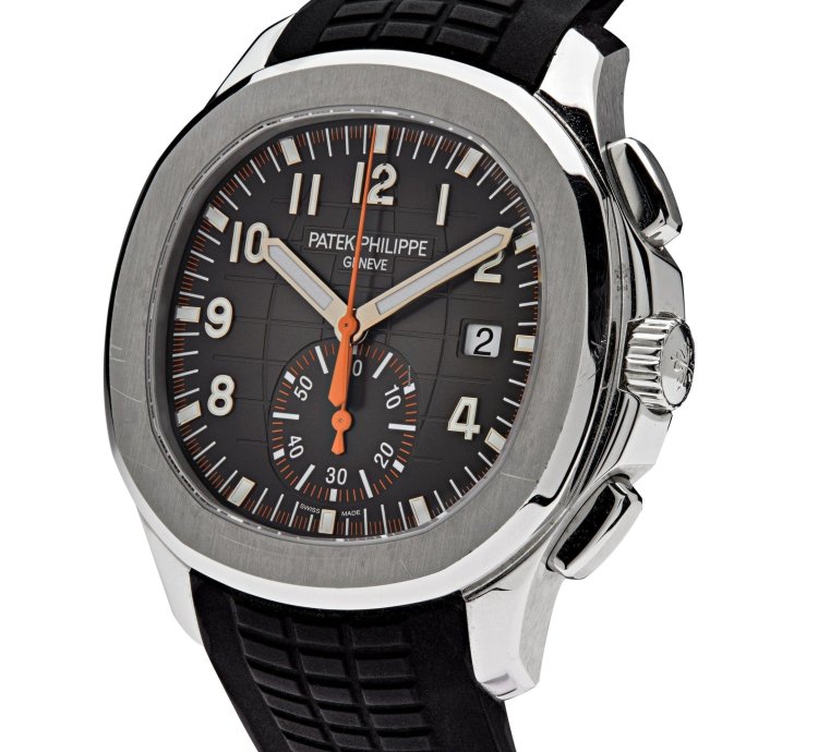 Patek Philippe Aquanaut Chronograph 5968a-001 Stainless Steel Black Dial 2021