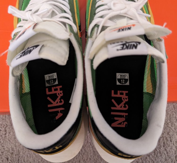 Nike Sacai Ld Waffle Green Gusto