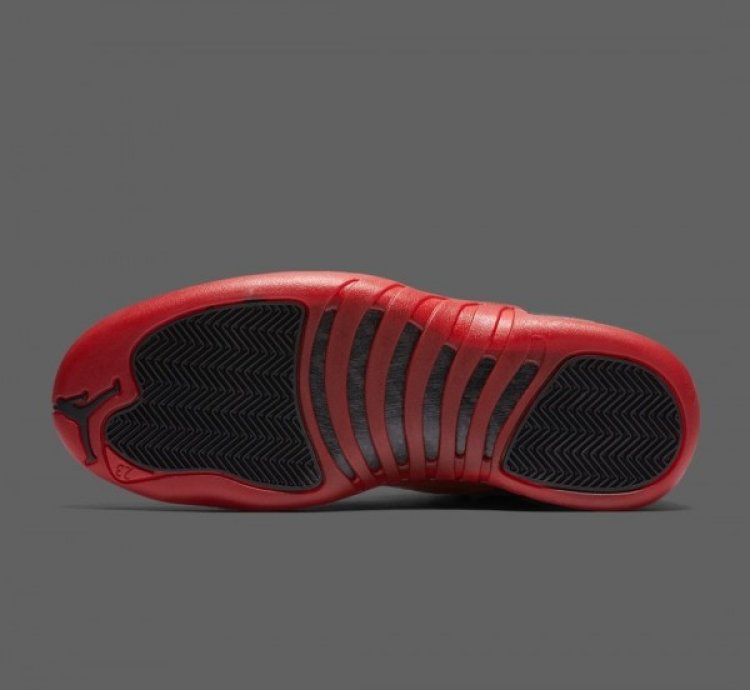 Nik E Air Jordan 12 Flu Game Basketball Sneakers