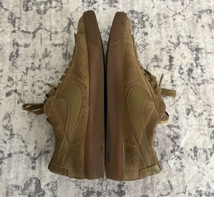 Supreme Nike Sb Ftw Blazer Low Gt Golden Beige 10