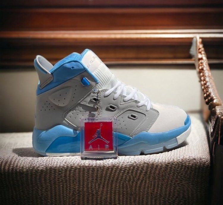 Nik E Air Jordan 6 17 23 Multi Total Blue Basketball Sneakers