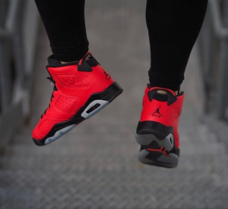 Nik E Air Jordan 6 Toro Bravo Basketball Sneakers Semi Ua