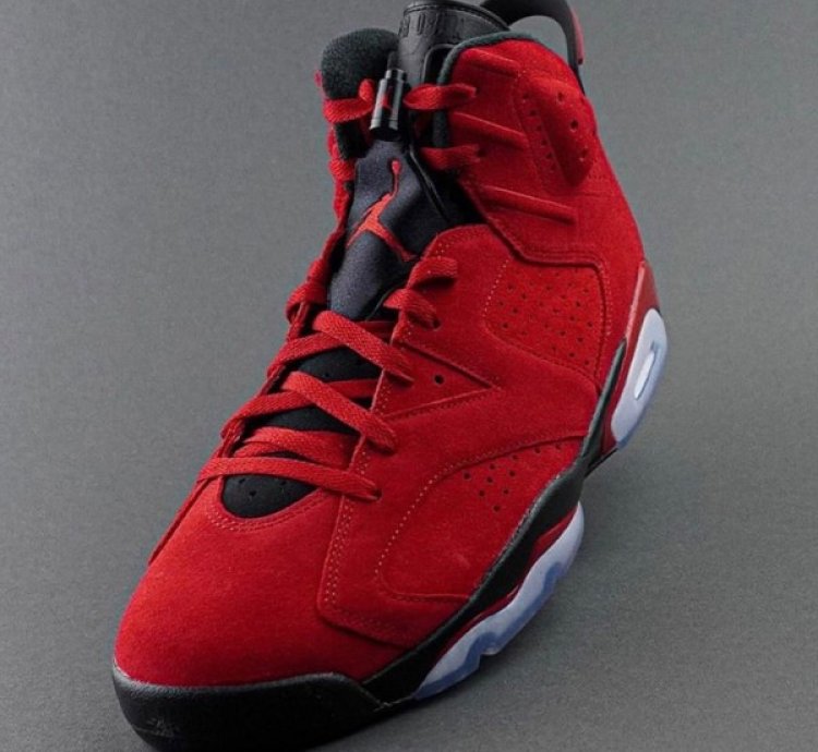 Nik E Air Jordan 6 Toro Bravo Basketball Sneakers Semi Ua