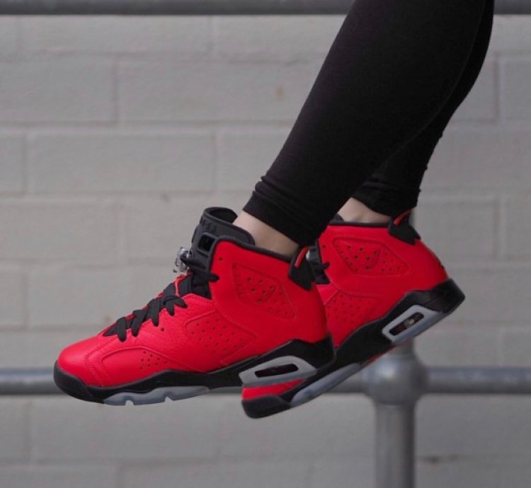 Nik E Air Jordan 6 Toro Bravo Basketball Sneakers Semi Ua