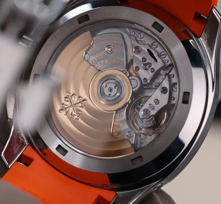 Patek Philippe Aquanaut Complete Set Mint 42mm Chrono Stainless Black Dial Orange 5968a 001