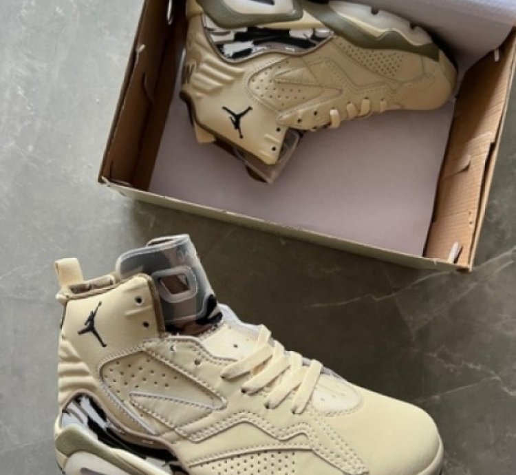 Nik E Air Jordan Gold Shadow Brown Basketball Sneakers