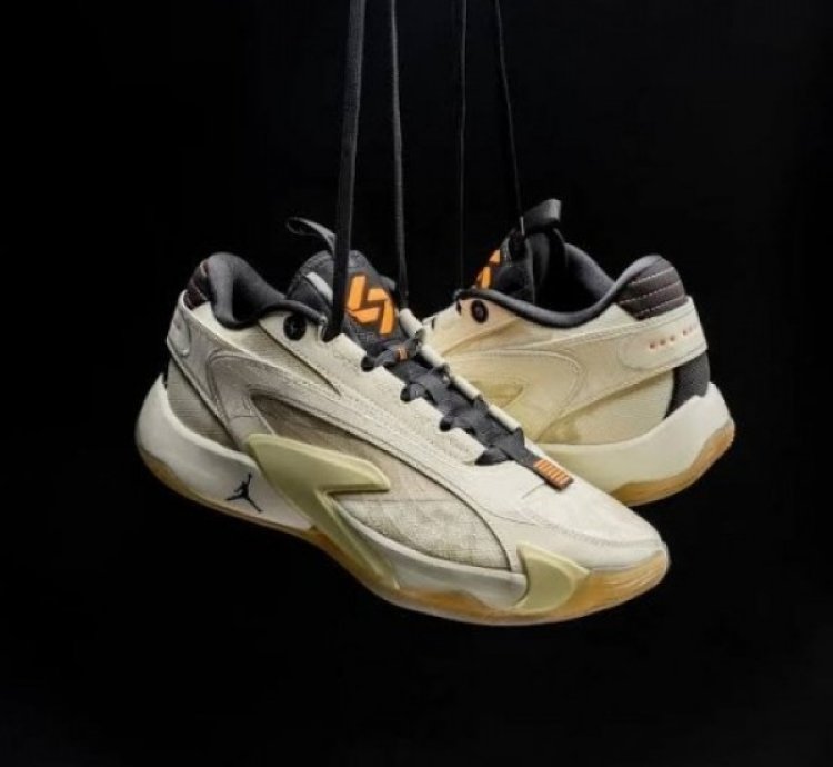 Nik E Air Jordan Luka 2 Coconut Milk Basketball Sneakers
