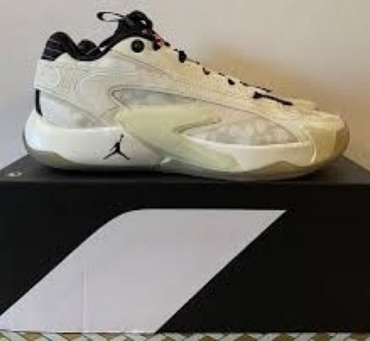Nik E Air Jordan Luka 2 Coconut Milk Basketball Sneakers