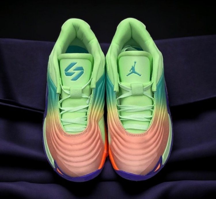 Nik E Air Jordan Luka 3 Vapor Green Basketball Sneakers