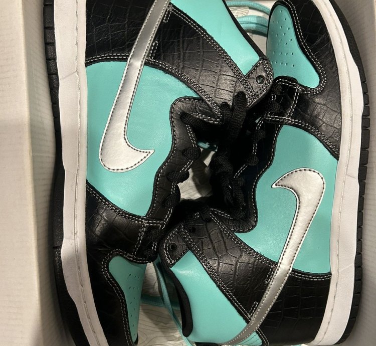 Nike Sb Dunk High Tiffany Mens Shoes 10 5