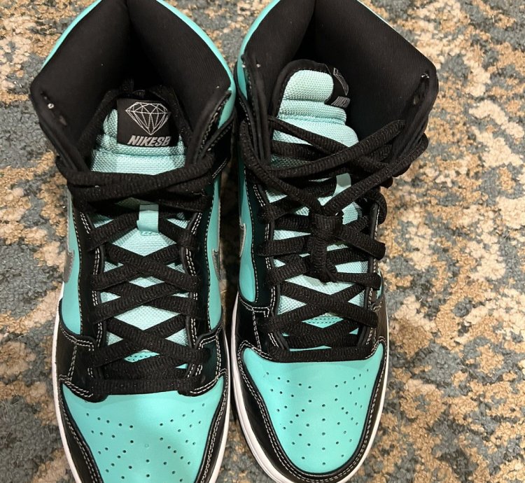 Nike Sb Dunk High Tiffany Mens Shoes 10 5