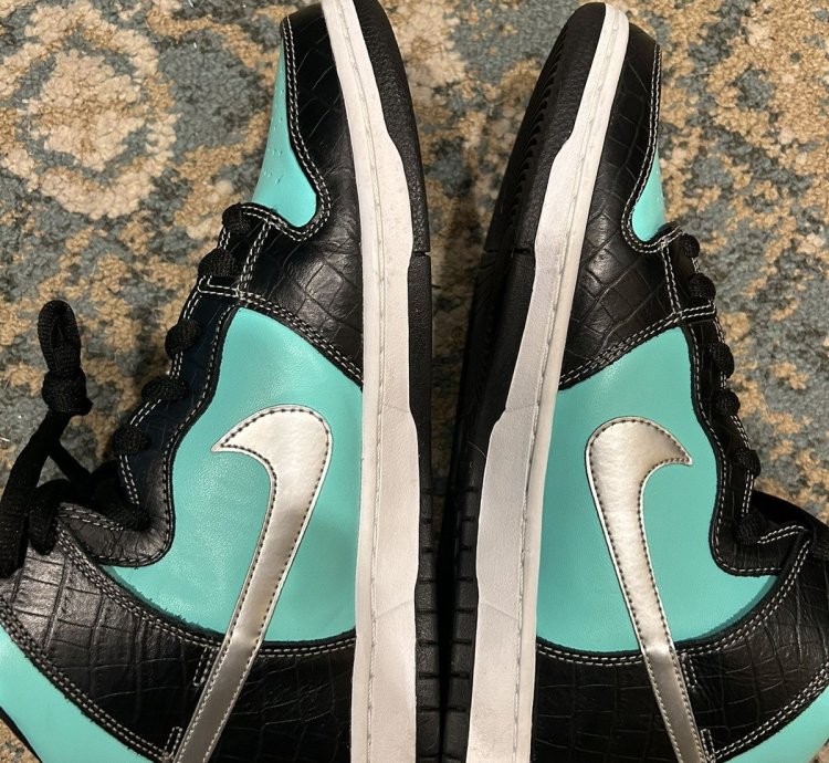 Nike Sb Dunk High Tiffany Mens Shoes 10 5