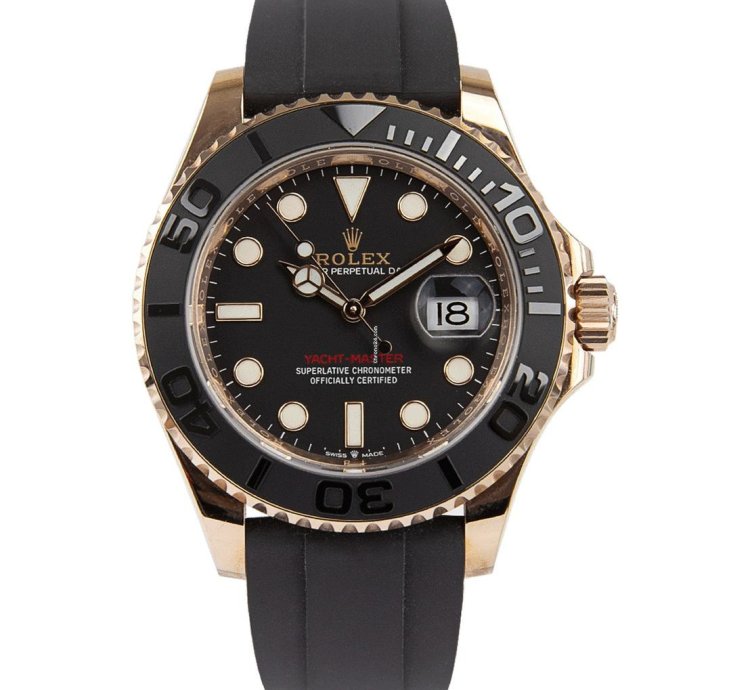 Rolex Yacht-master 40 Oyster Perpetual Yacht-master Oysterflex 40mm 18kt Everose Gold 126655