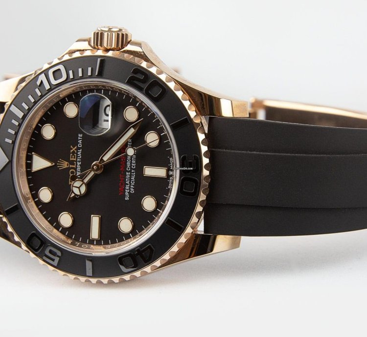 Rolex Yacht-master 40 Oyster Perpetual Yacht-master Oysterflex 40mm 18kt Everose Gold 126655