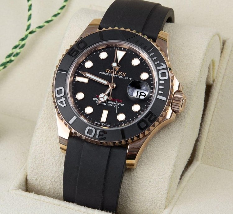 Rolex Yacht-master 40 Oyster Perpetual Yacht-master Oysterflex 40mm 18kt Everose Gold 126655