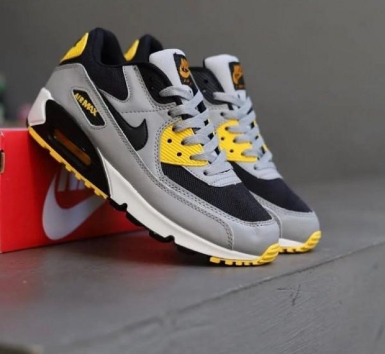 Nik E Air Max 90 Classic Batman Running Shoes