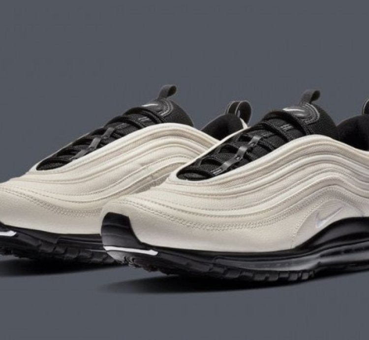Nik E Air Max 97 Light Bone Sneakers Semi Ua