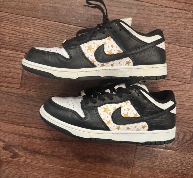 Supreme Stars Black nike Sb Low