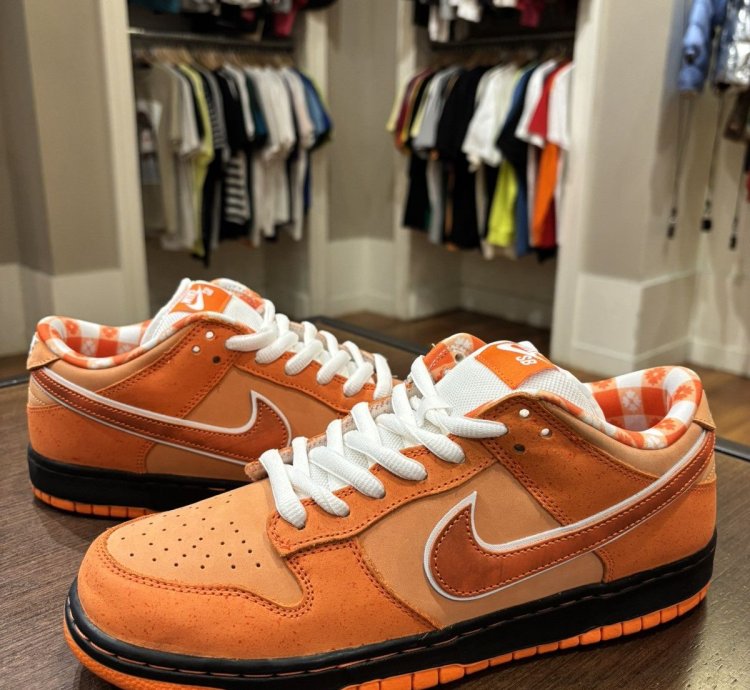 Nike Sb Dunk Low Concepts Orange Lobster