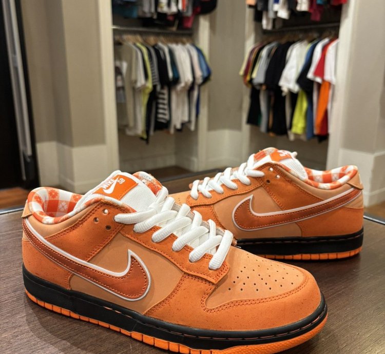 Nike Sb Dunk Low Concepts Orange Lobster