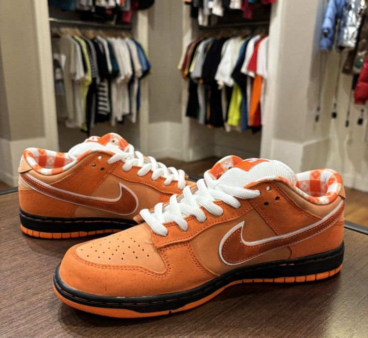 Nike Sb Dunk Low Concepts Orange Lobster