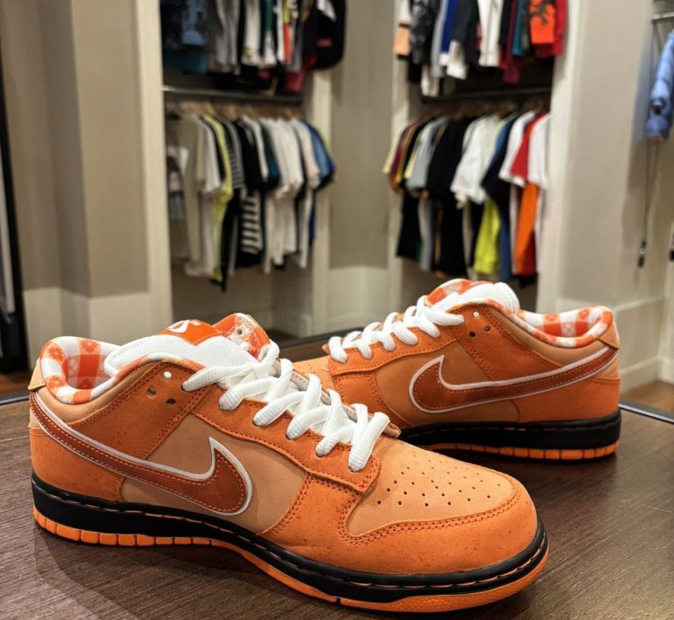 Nike Sb Dunk Low Concepts Orange Lobster
