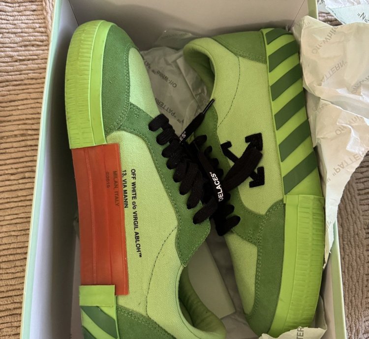 Sv Low Vulcaniz Green Black