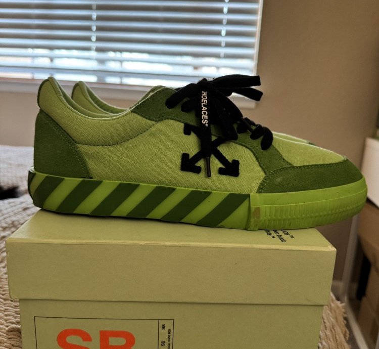 Sv Low Vulcaniz Green Black