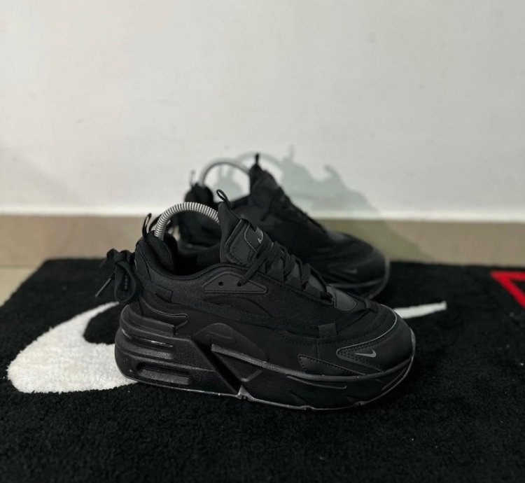 Nik E Air Max Furyosa Full Black Running Shoes